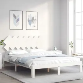 rama-lozka-z-wezglowiem-biala-140x190-cm-lite-drewno-lumarko