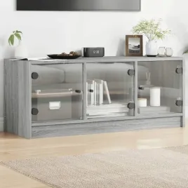 szafka-tv-ze-szklanymi-drzwiami-szary-dab-sonoma-102x37x42-cm-lumarko