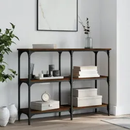 stolik-konsolowy-brazowy-dab-100x29x75-cm