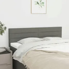 zaglowki-do-lozka-2-szt-ciemnoszare-72x5x78-88-cm-tkanina