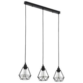 lampa-sufitowa-diamentowe-klosze-czarna-3-zarowki-e27