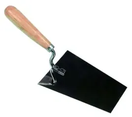 kielnia-trapezowa-czarna-200mm-uchwyt-drewno