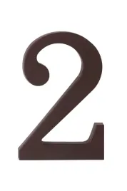 cyfra-na-dom-plastikowa-2-brazowa-175cm