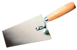 kielnia-trapezowa-nierdzewna-180mm-uchwyt-drewno