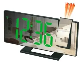 zegar-budzik-elektroniczny-led-projektor-temperatura-kolor-zielony