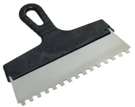 szpachelka-malarska-200mm-zebata-10x10-stalowa-do-kleju-i-zapraw