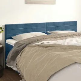 zaglowki-2-szt-ciemnoniebieskie-100x5x78-88-cm-aksamit