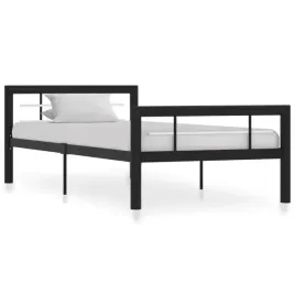 rama-lozka-czarno-biala-metalowa-90-x-200-cm