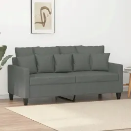 sofa-2-osobowa-ciemnoszara-140-cm-tapicerowana-tkanina-lumarko