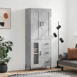 witrynka-szarosc-betonu-695x34x180-cm-material-drewnopochodny