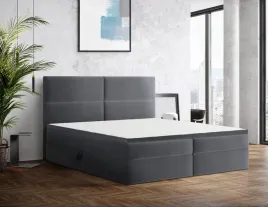 lozko-kontynentalne-nesi-160x200-grafit-materac-nakladka-skrzynia