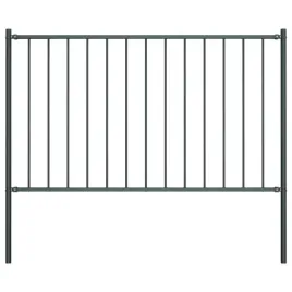 panel-ogrodzeniowy-ze-slupkami-kryta-proszkowo-stal-17x1-m-lumarko