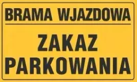 tablica-informacyjna-brama-wjazdowa-zakaz-parkowania-33x20cm-pcv