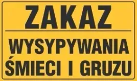 tablica-zakaz-wysypywania-gruzu-i-smieci