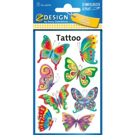 naklejki-tatuaze-zmywalne-dla-dzieci-motyle-tattoo