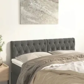 zaglowki-do-lozka-2-szt-ciemnoszare-72x7x78-88-cm-aksamit-lumarko