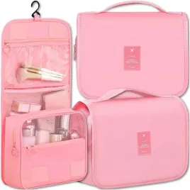 kosmetyczka-wiszaca-podrozna-z-haczykiem-rozowa-xl