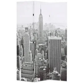 skladany-parawan-120x170-cm-nowy-jork-za-dnia-czarno-bialy-lumarko