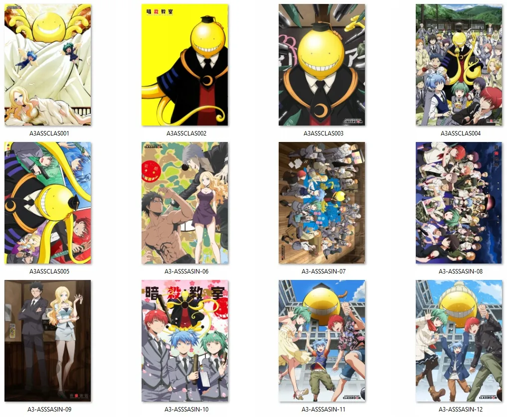 plakat-assassination-classroom-do-wyboru