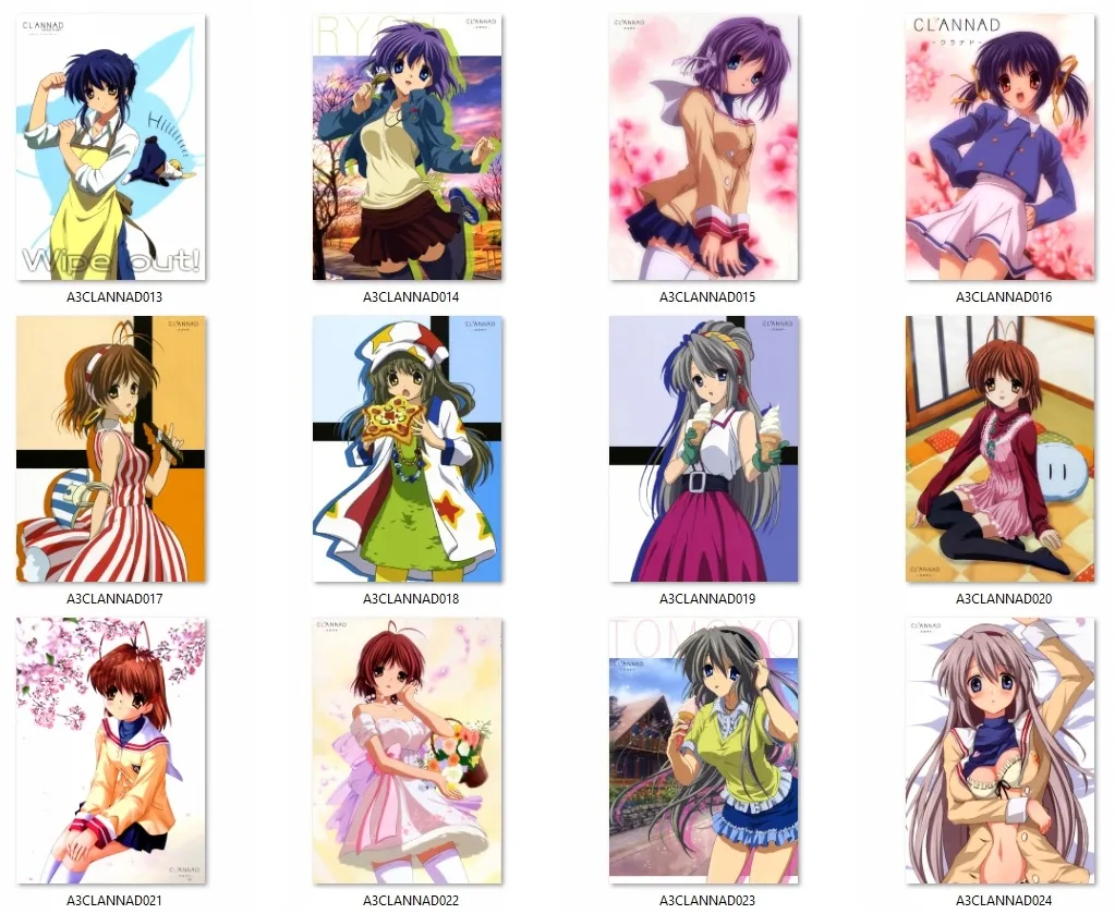 plakat-clannad-do-wyboru