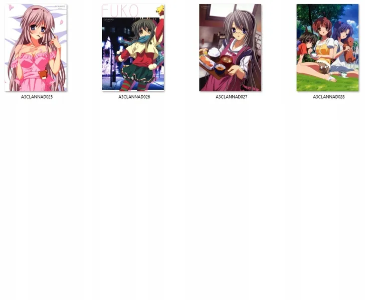 plakat-clannad-do-wyboru-stan-nowy-stan-opakowania-oryginalne