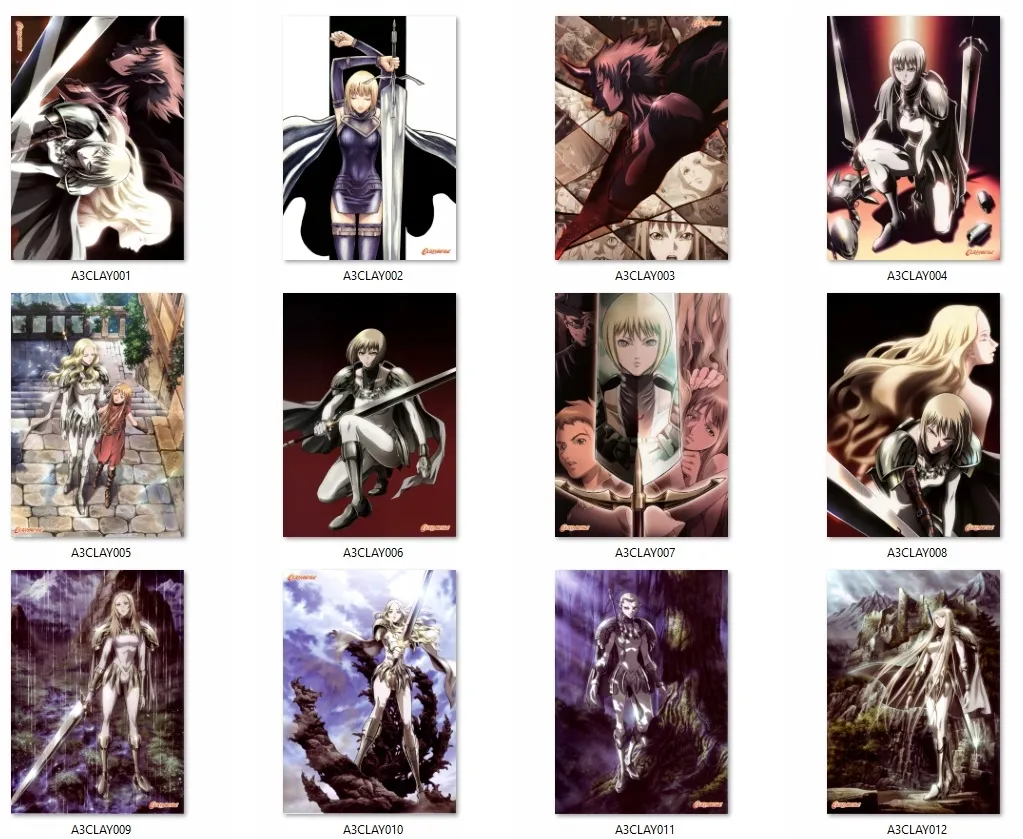 plakat-claymore-do-wyboru