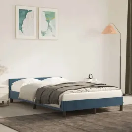 rama-lozka-z-zaglowkiem-ciemnoniebieska-120x200-cm-aksamitna-lumarko