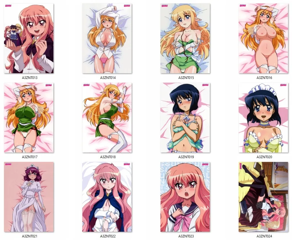 plakat-zero-no-tsukaima-do-wyboru