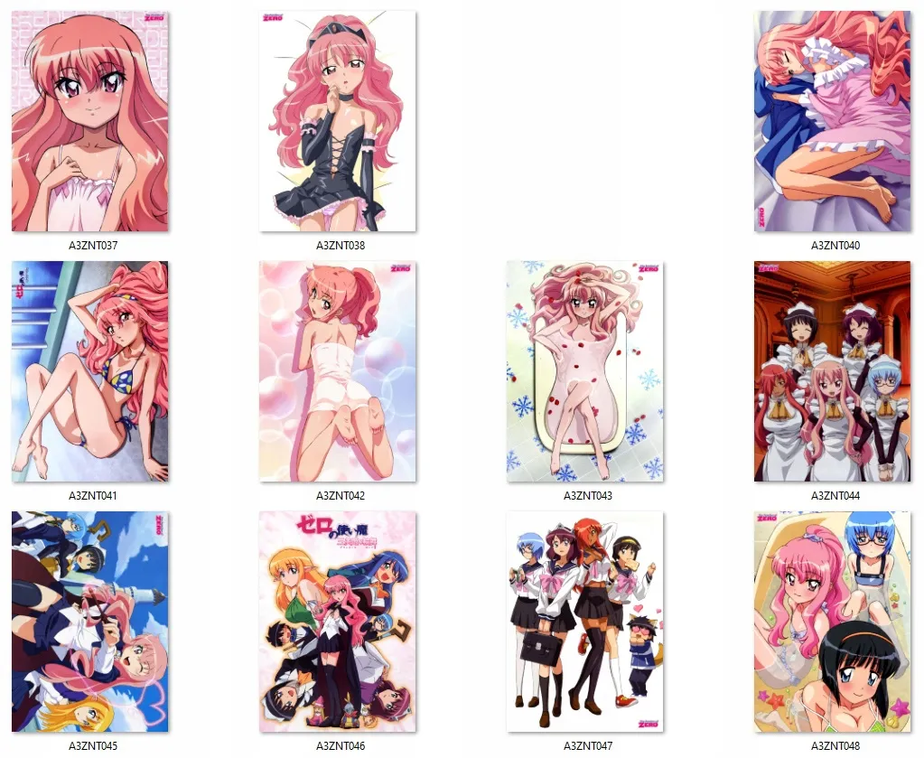 plakat-zero-no-tsukaima-do-wyboru