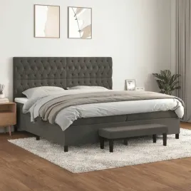 lozko-kontynentalne-z-materacem-ciemnoszary-aksamit-200x200cm-lumarko