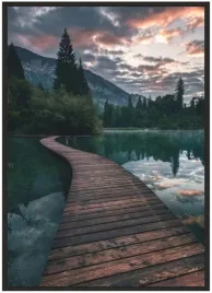 plakat-bez-ramy-a5-13x18-duzo-wzorow-jezioro-02