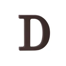 litera-na-dom-plastikowa-9cm-brazowa-d
