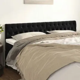 zaglowki-do-lozka-2-szt-czarny-90x7x78-88-cm-aksamitny-lumarko