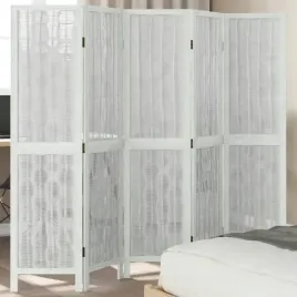 parawan-pokojowy-5-panelowy-bialy-lite-drewno-paulowni-lumarko