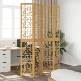 parawan-pokojowy-4-panelowy-brazowy-lite-drewno-paulowni-lumarko