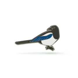 pinets-przypinka-sroka-zwyczajna-ptak-metalowy-pin