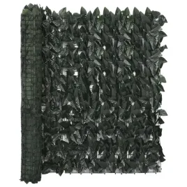 parawan-balkonowy-ciemnozielone-liscie-500x100-cm-lumarko