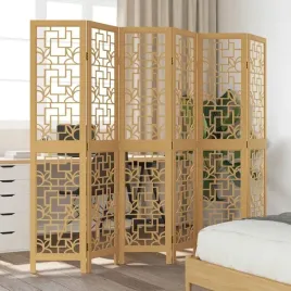 parawan-pokojowy-6-panelowy-brazowy-lite-drewno-paulowni-lumarko