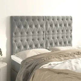 zaglowki-do-lozka-4-szt-jasnoszare-72x7x78-88-cm-aksamit-lumarko
