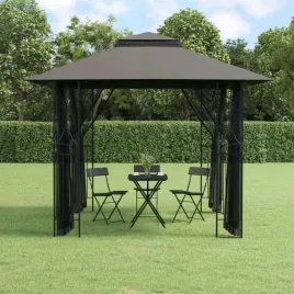 altana-ze-sciankami-antracytowa-300x300x270-cm-stal-lumarko