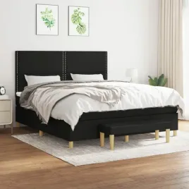 lozko-kontynentalne-z-materacem-czarne-tkanina-180x200-cm-lumarko