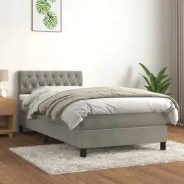 lozko-kontynentalne-z-materacem-jasnoszare-aksamit-90x200-cm-lumarko