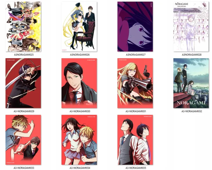 plakat-noragami-do-wyboru-stan-nowy-stan-opakowania-oryginalne