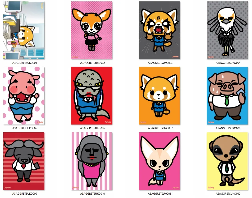 plakat-aggressive-retsuko-do-wyboru