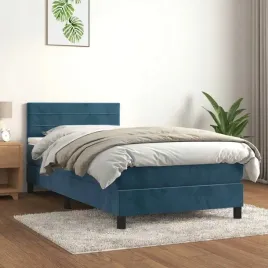 lozko-kontynentalne-z-materacem-niebieskie-aksamit-80x200-cm-lumarko