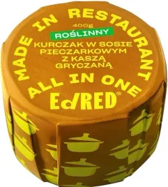edred-roslinny-kurczak-w-sosie-pieczarkowym-z-kasza-gryczana-gluten-free