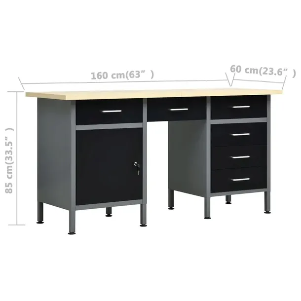 stol-roboczy-z-4-panelami-sciennymi-lumarko-glebokosc-produktu-60-cm
