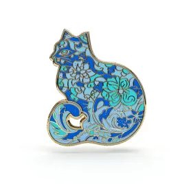 pinets-przypinka-blekitny-kot-metalowy-pin