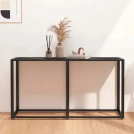 konsola-czarny-marmur-140x35x755-cm-szklo-hartowane-lumarko