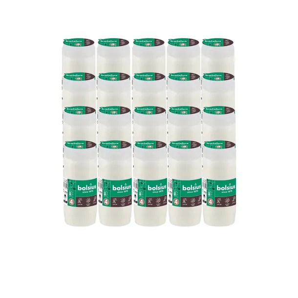 BOLSIUS COMPO WKŁADY DO ZNICZY OLEJOWE 14,5CM 4 DNI SPALANIA NA GRÓB x20SZ